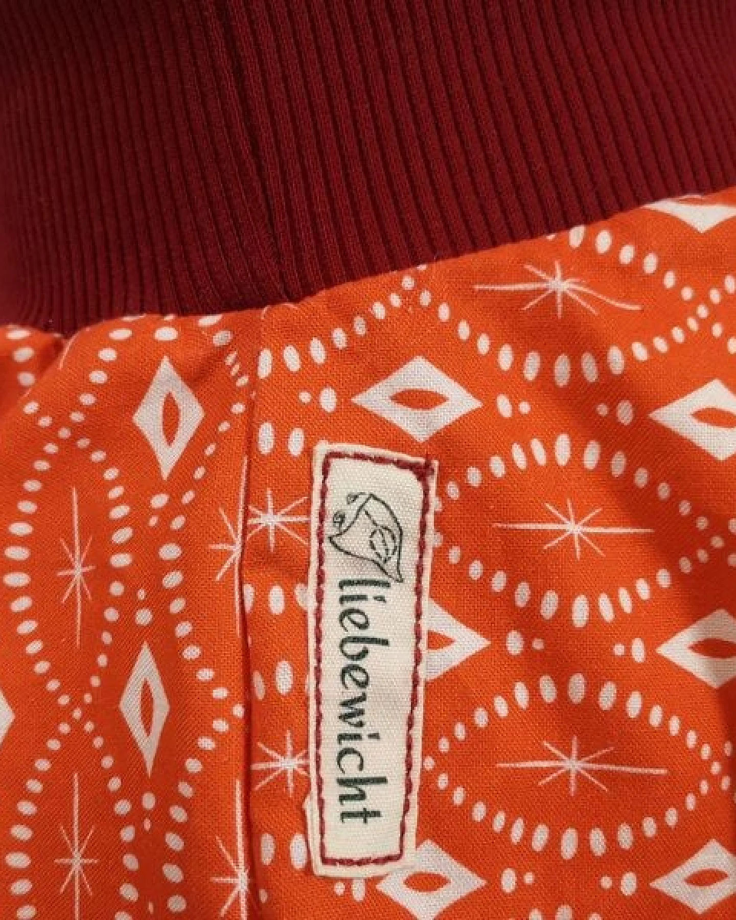 liebewicht kurze Pumphose Sommerhose gemustert aus Biobaumwolle – Ansicht 4