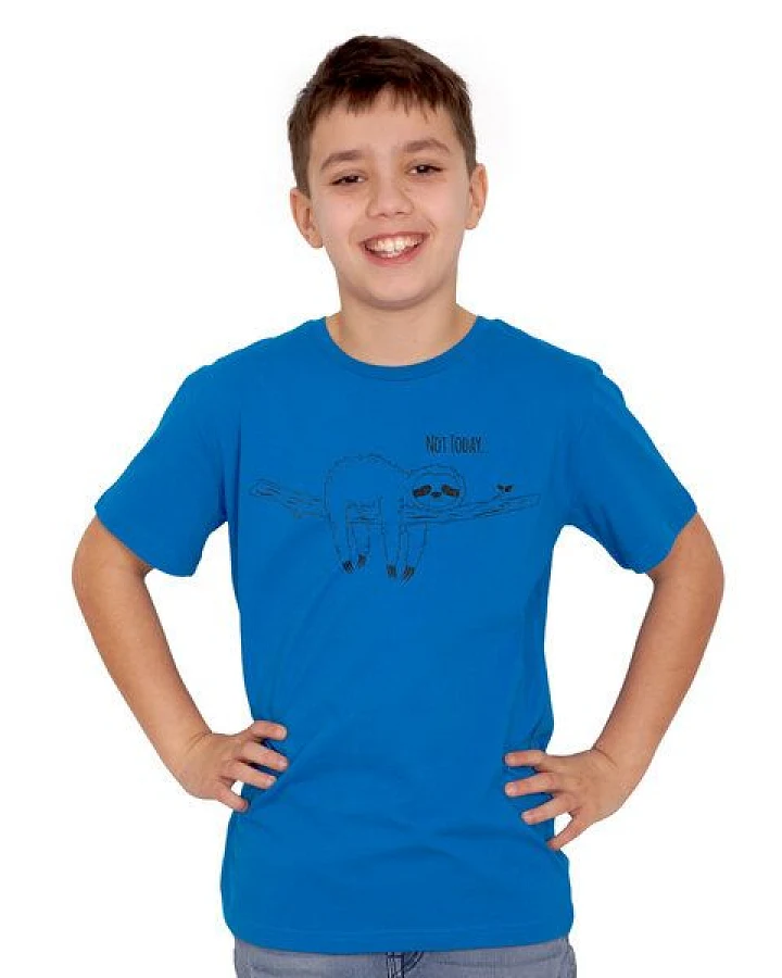 HANDGEDRUCKT "Not Today..." Kinder-T-Shirt