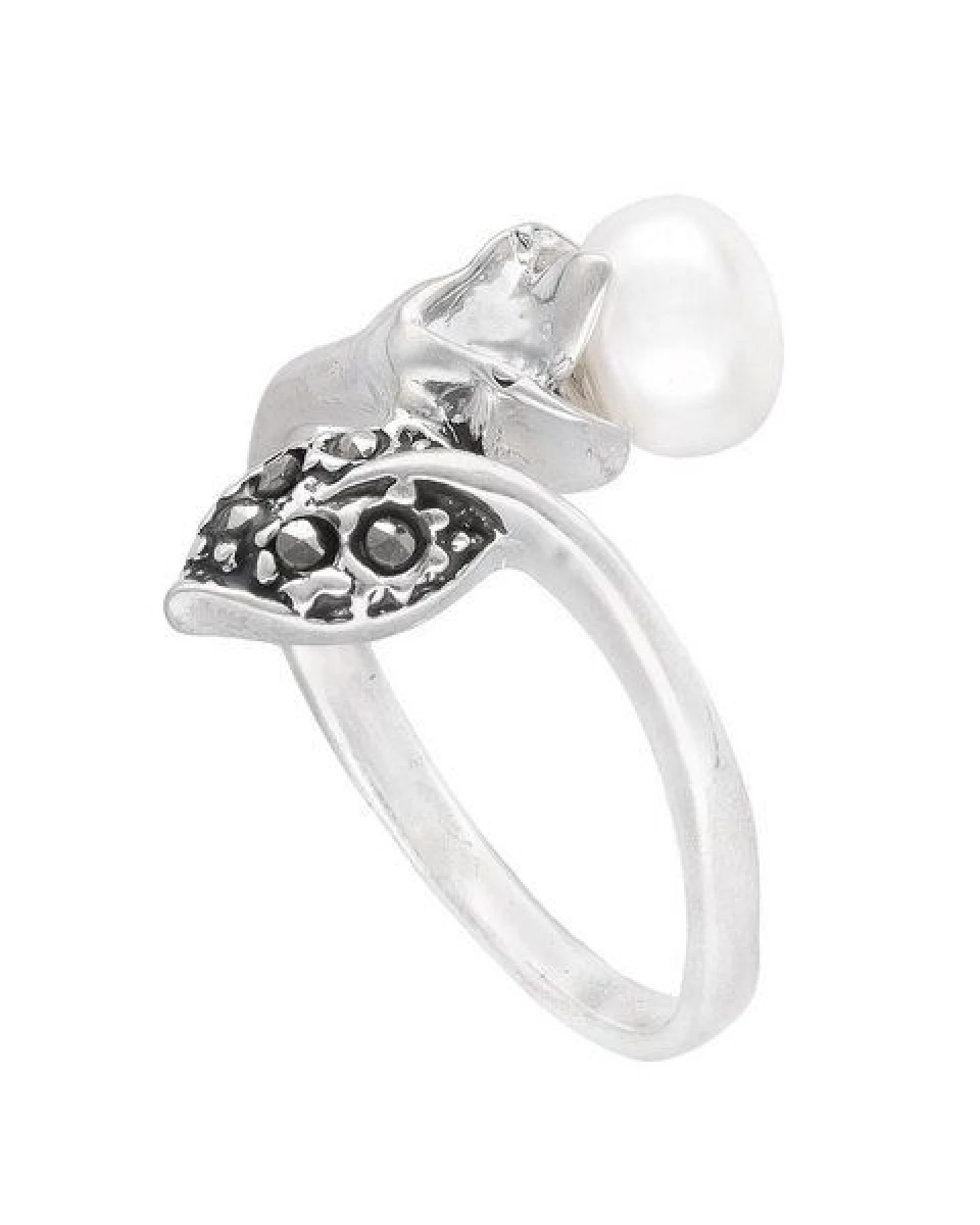 pakilia Silber Ring Perlen Fair-Trade und handmade – Ansicht 3