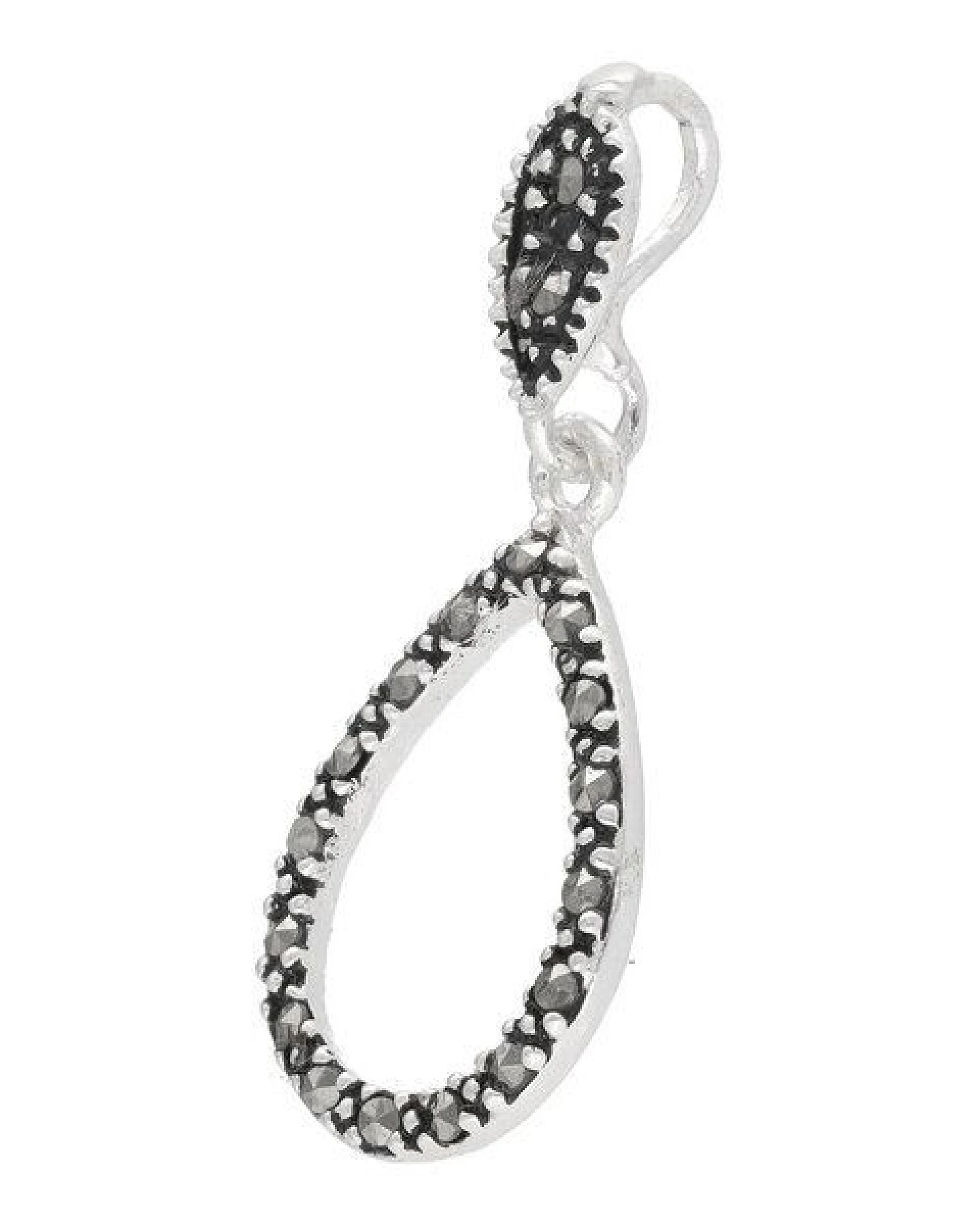 pakilia Silber Kette Regentropfen Fair-Trade und handmade – Ansicht 2