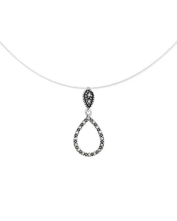 pakilia Silber Kette Regentropfen Fair-Trade und handmade