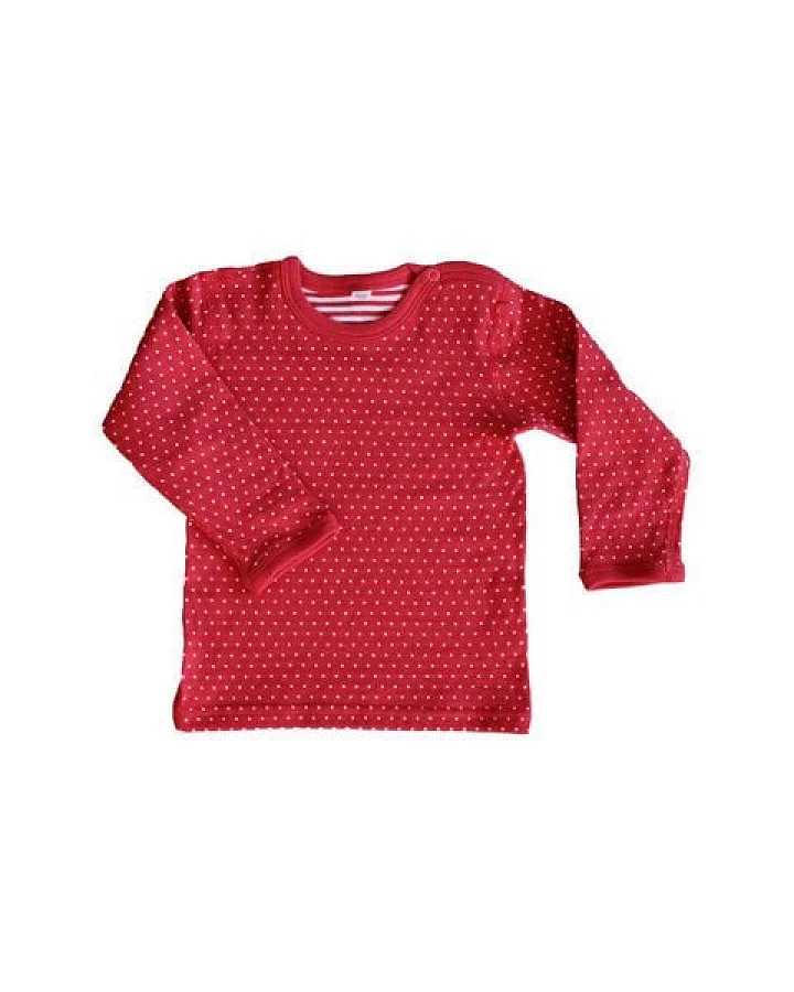Leela Cotton Baby Kinder Wendelangarmshirt Bio-Baumwolle Langarmshirt