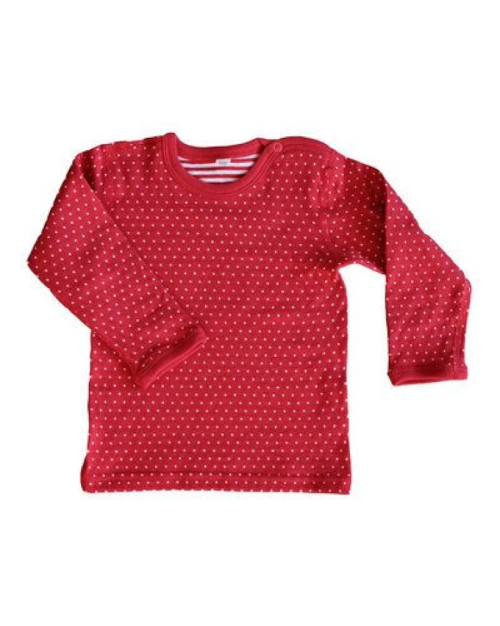Leela Cotton Baby Kinder Wendelangarmshirt Bio-Baumwolle Langarmshirt