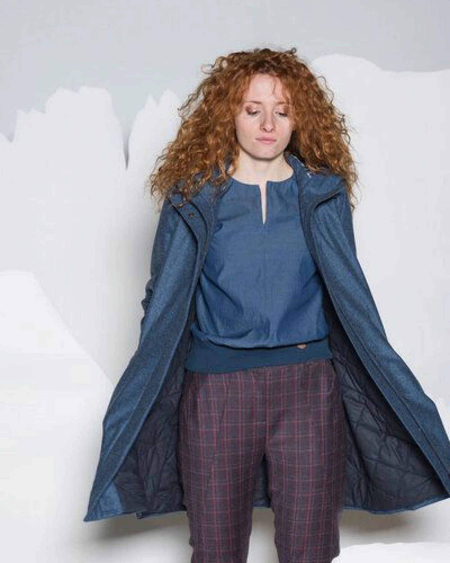 Grenz/gang Damen Mantel Anette aus Loden (Wolle aus kbT) – Ansicht 4