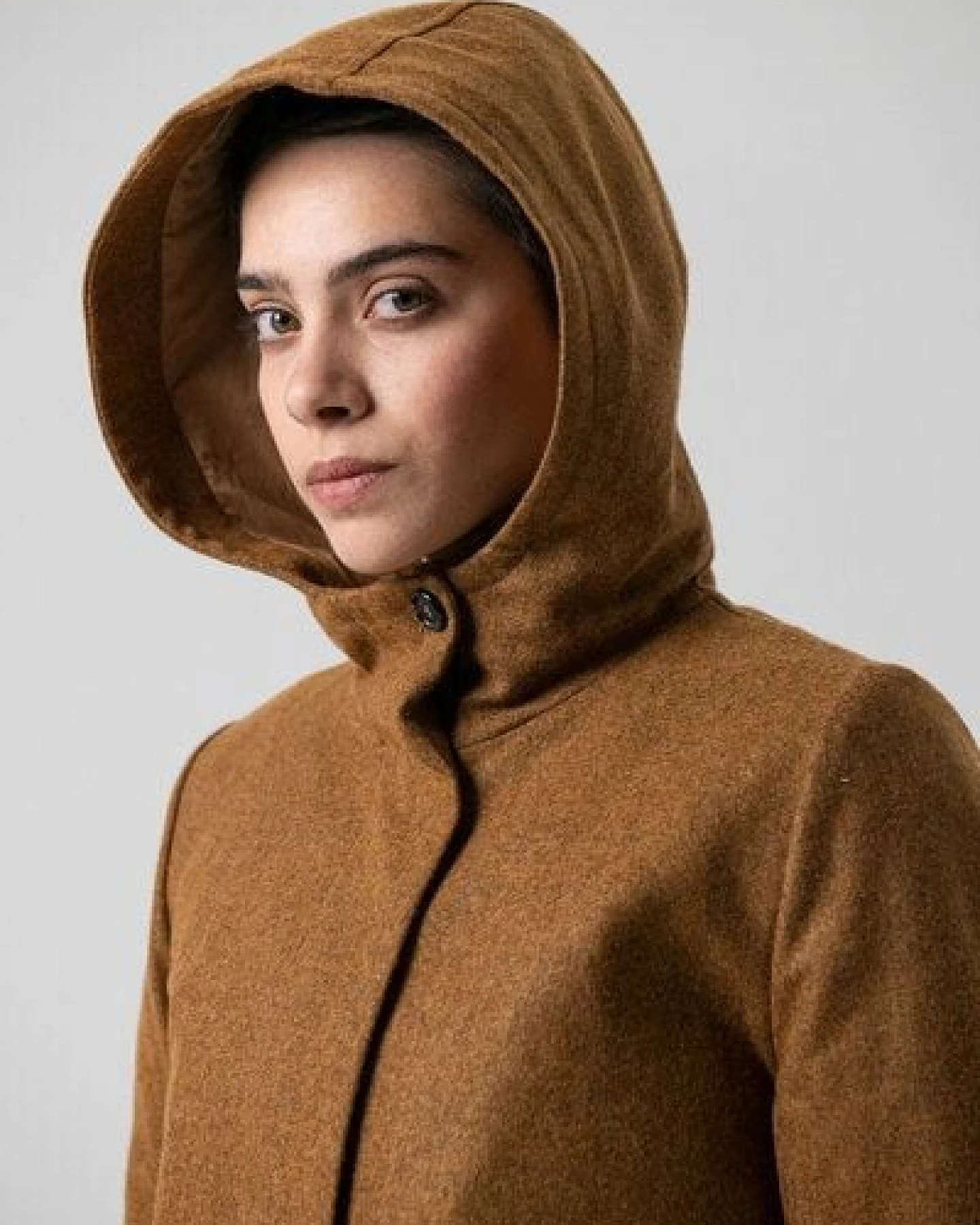Grenz/gang Damen Mantel Anette aus Loden (Wolle aus kbT) – Ansicht 3