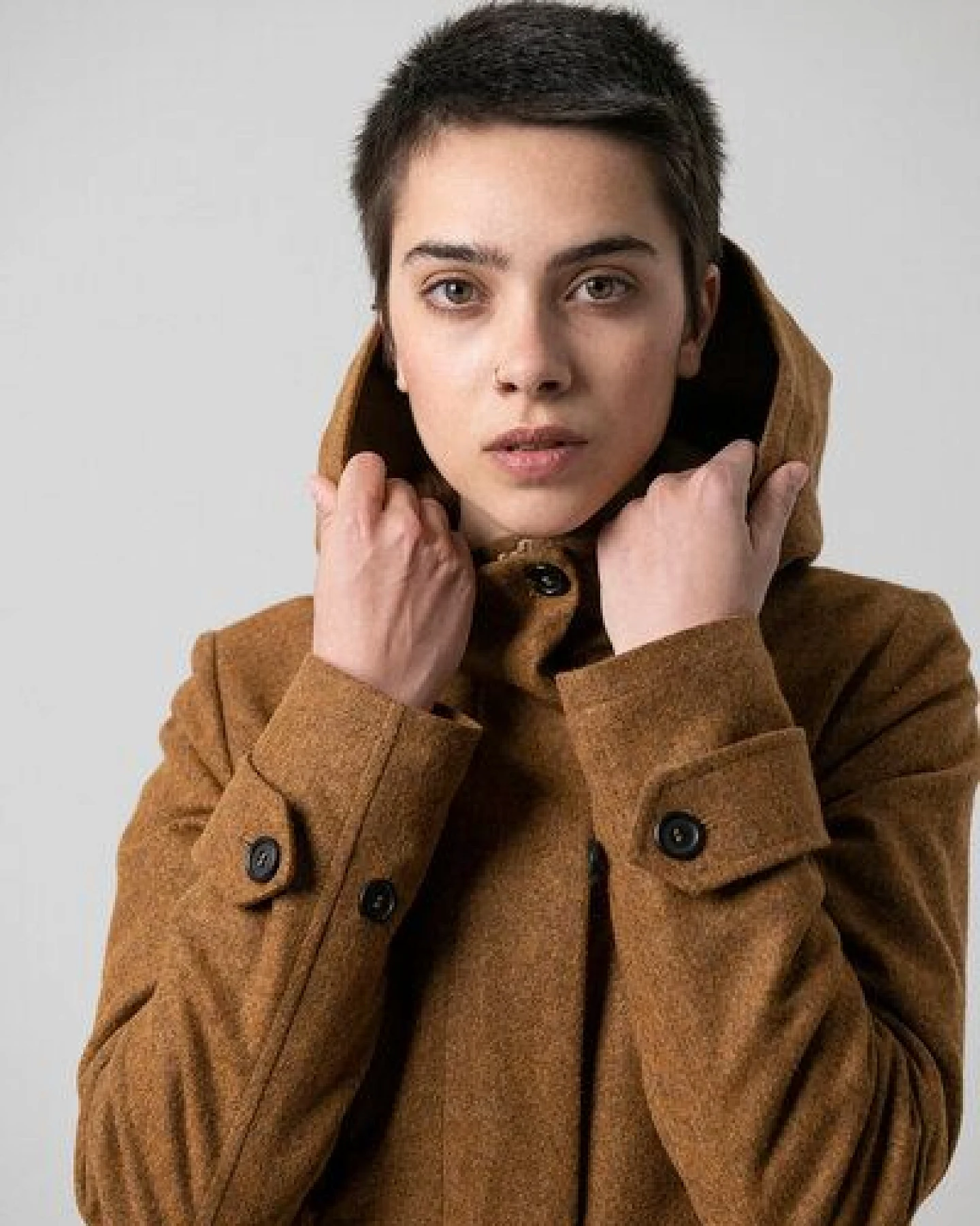 Grenz/gang Damen Mantel Anette aus Loden (Wolle aus kbT) – Ansicht 2