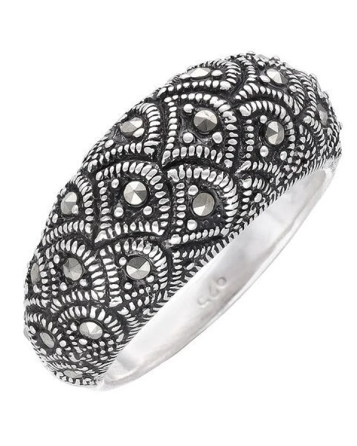 pakilia Silber Ring Gürteltier Fair-Trade und handmade
