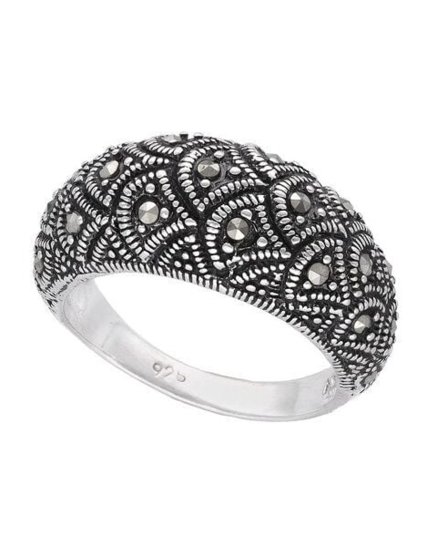 pakilia Silber Ring Gürteltier Fair-Trade und handmade – Ansicht 3