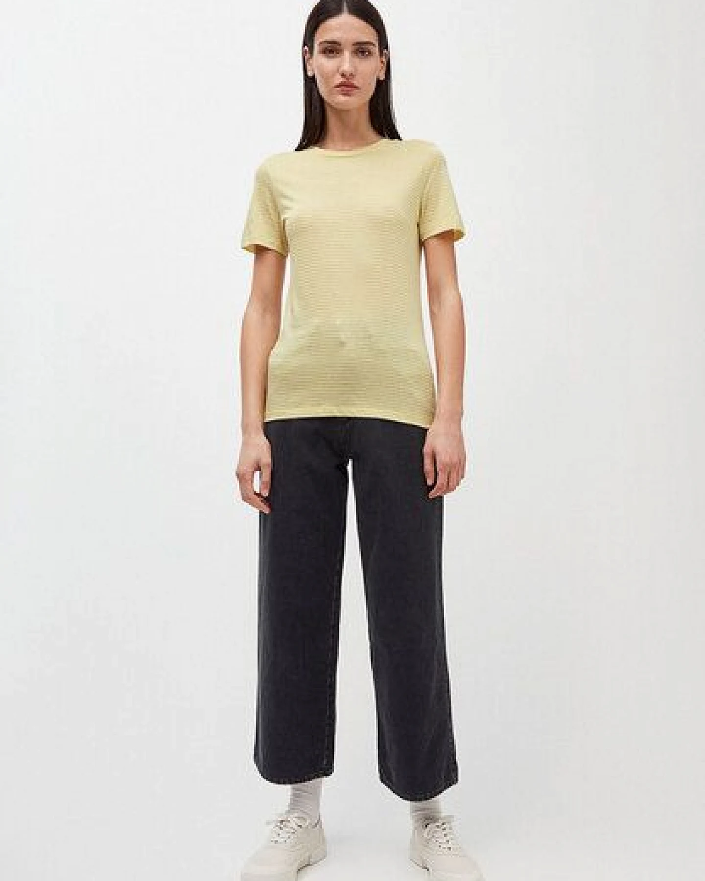 ARMEDANGELS LIDAA RING STRIPES - Damen T-Shirt aus TENCEL Lyocell Mix – Ansicht 4