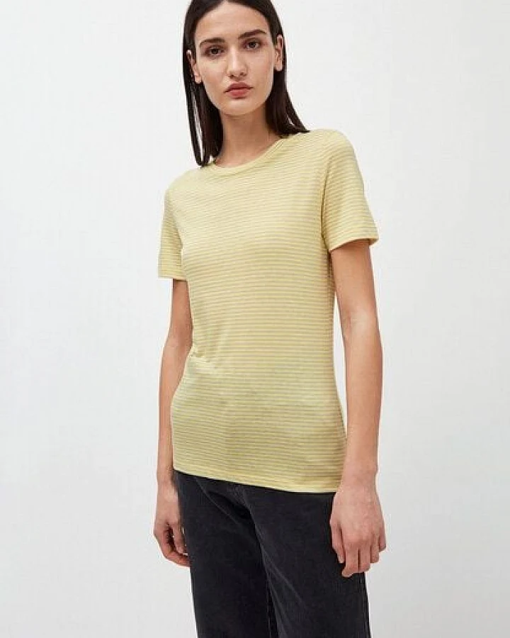 ARMEDANGELS LIDAA RING STRIPES - Damen T-Shirt aus TENCEL Lyocell Mix