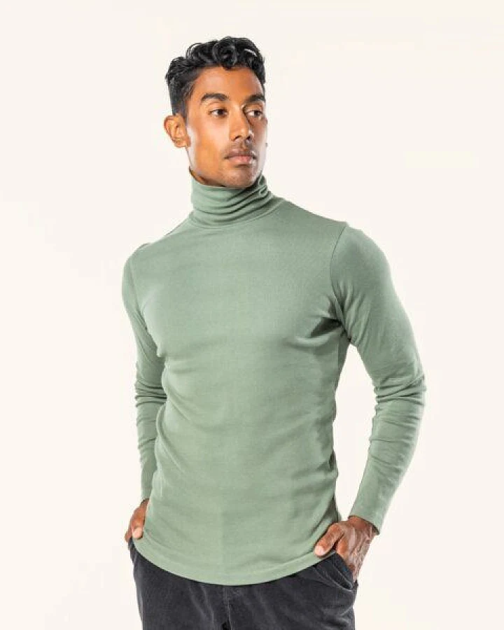 Produktseite: Living Crafts Rollkragen-Shirt - HELGE