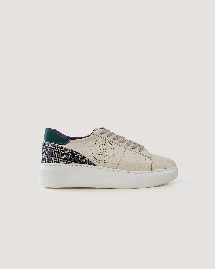 AGAZI Damen vegan Sneaker Jane Türkisgrün