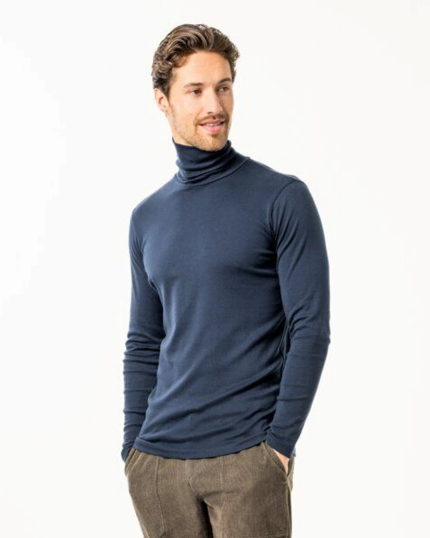 Living Crafts Rollkragen-Shirt - HELGE – Ansicht 2