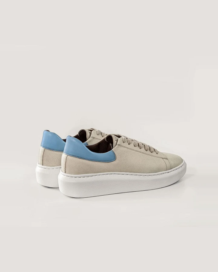 AGAZI Damen vegan Sneaker Emma Himmelblau