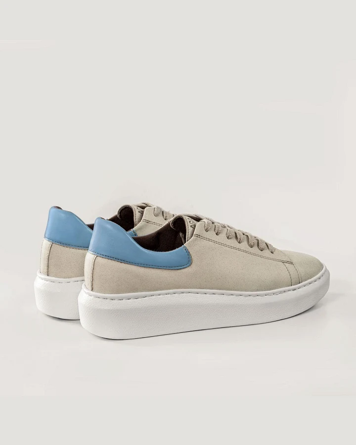 AGAZI Damen vegan Sneaker Emma Himmelblau
