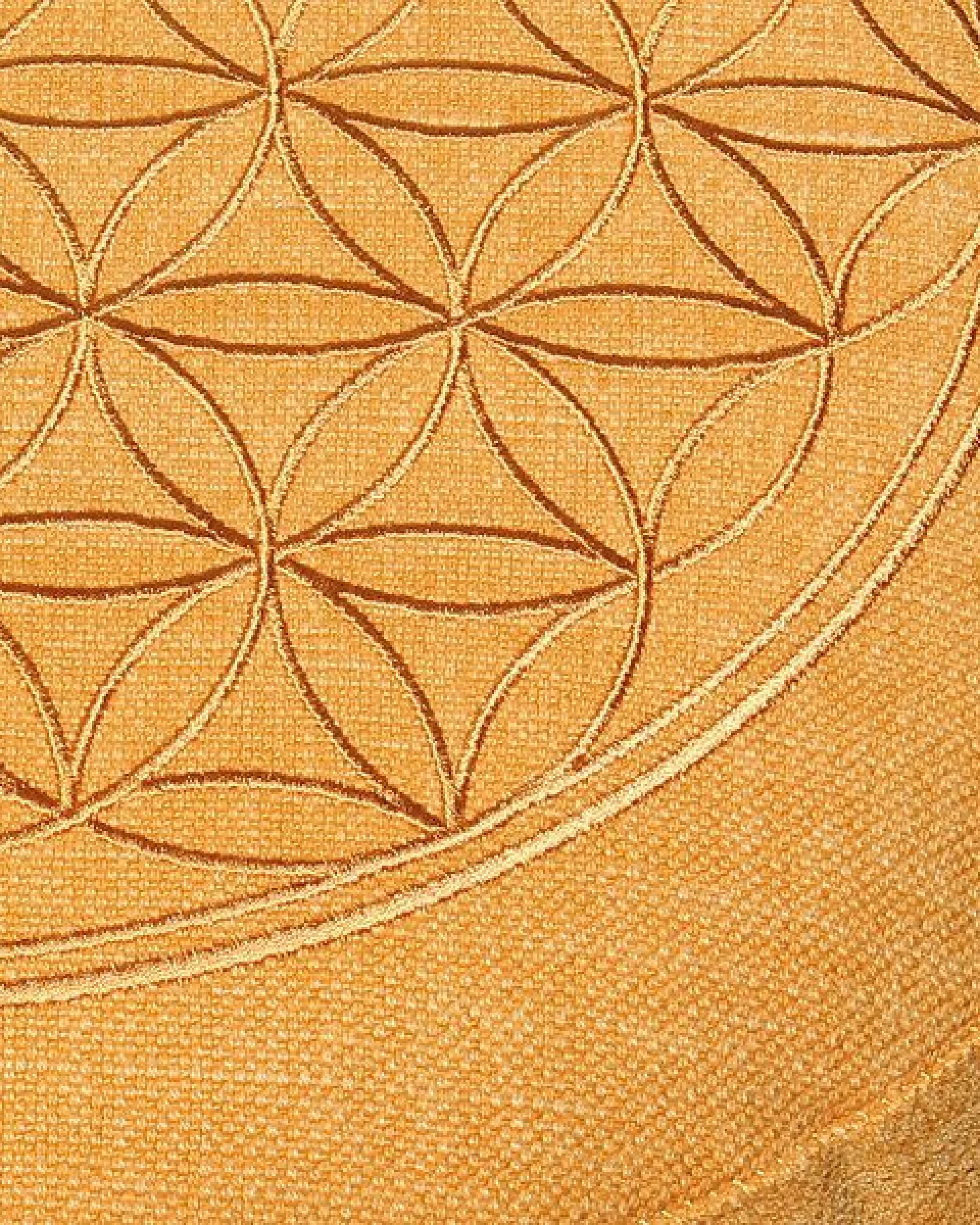 Happy Soul Meditationskissen Leinen Baumwolle – Ansicht 2