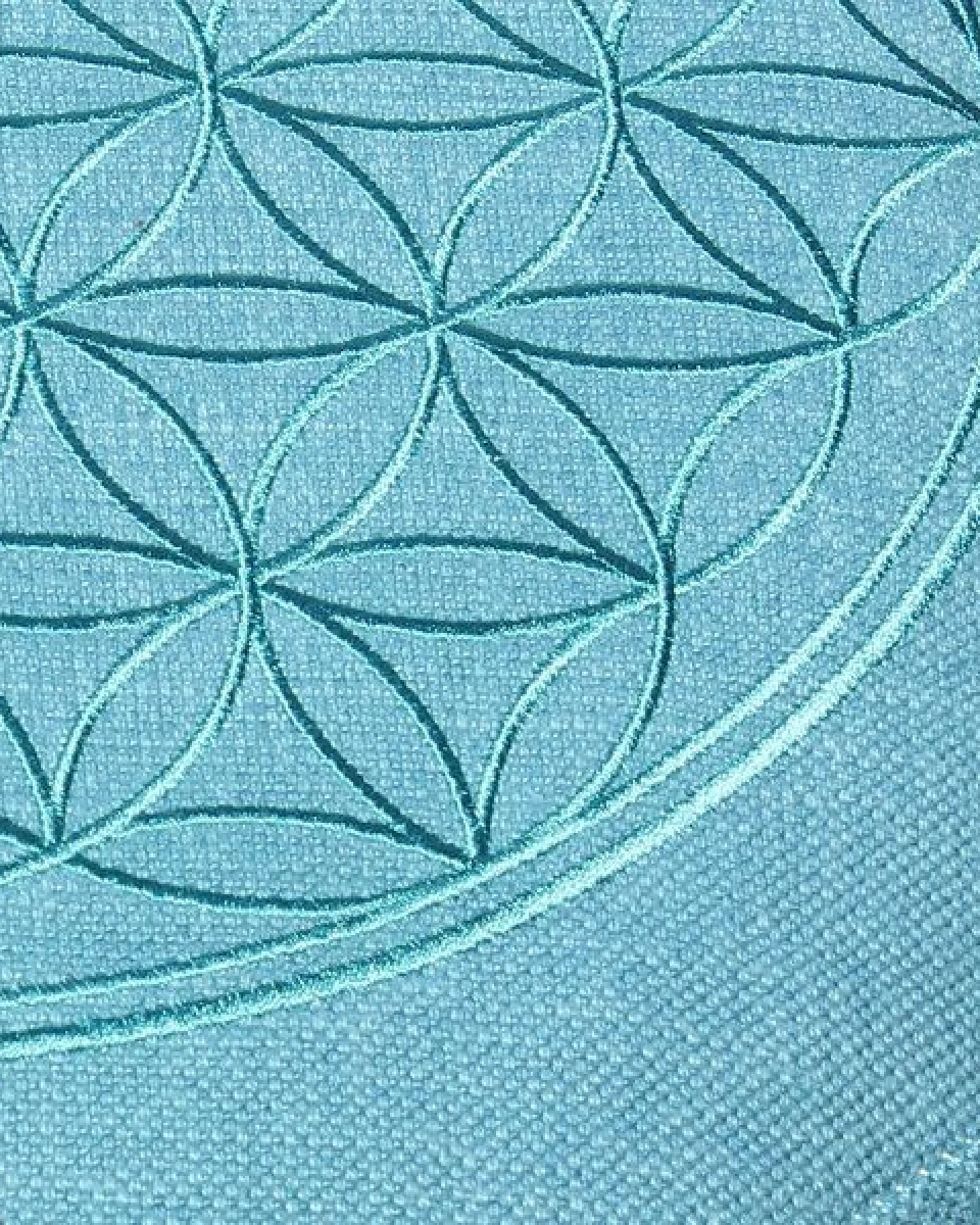 Happy Soul Meditationskissen Leinen Baumwolle – Ansicht 3