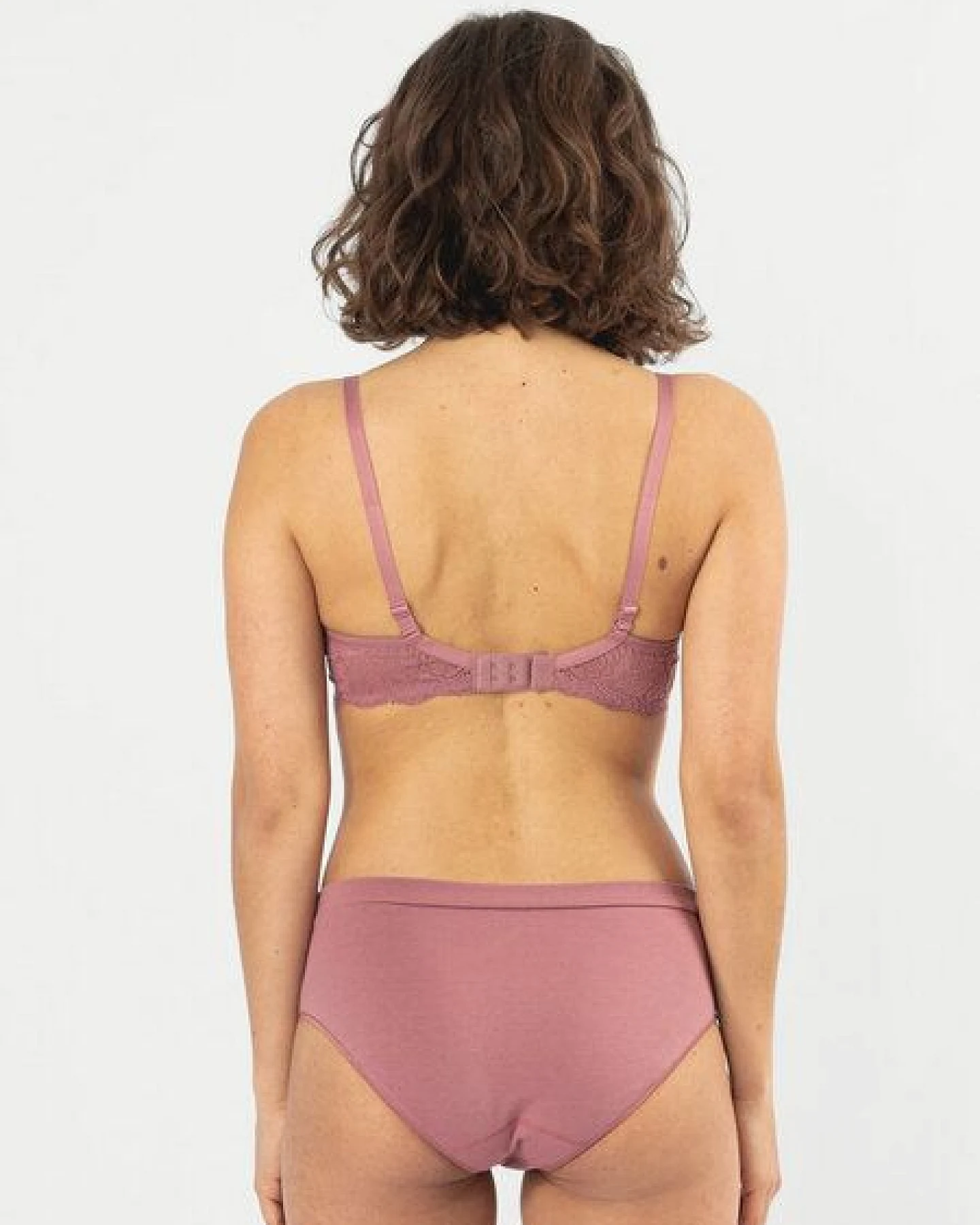 erlich textil Elisabeth bügelloser BH mit Spitze aus Bio-Baumwolle, made in Europe – Ansicht 4