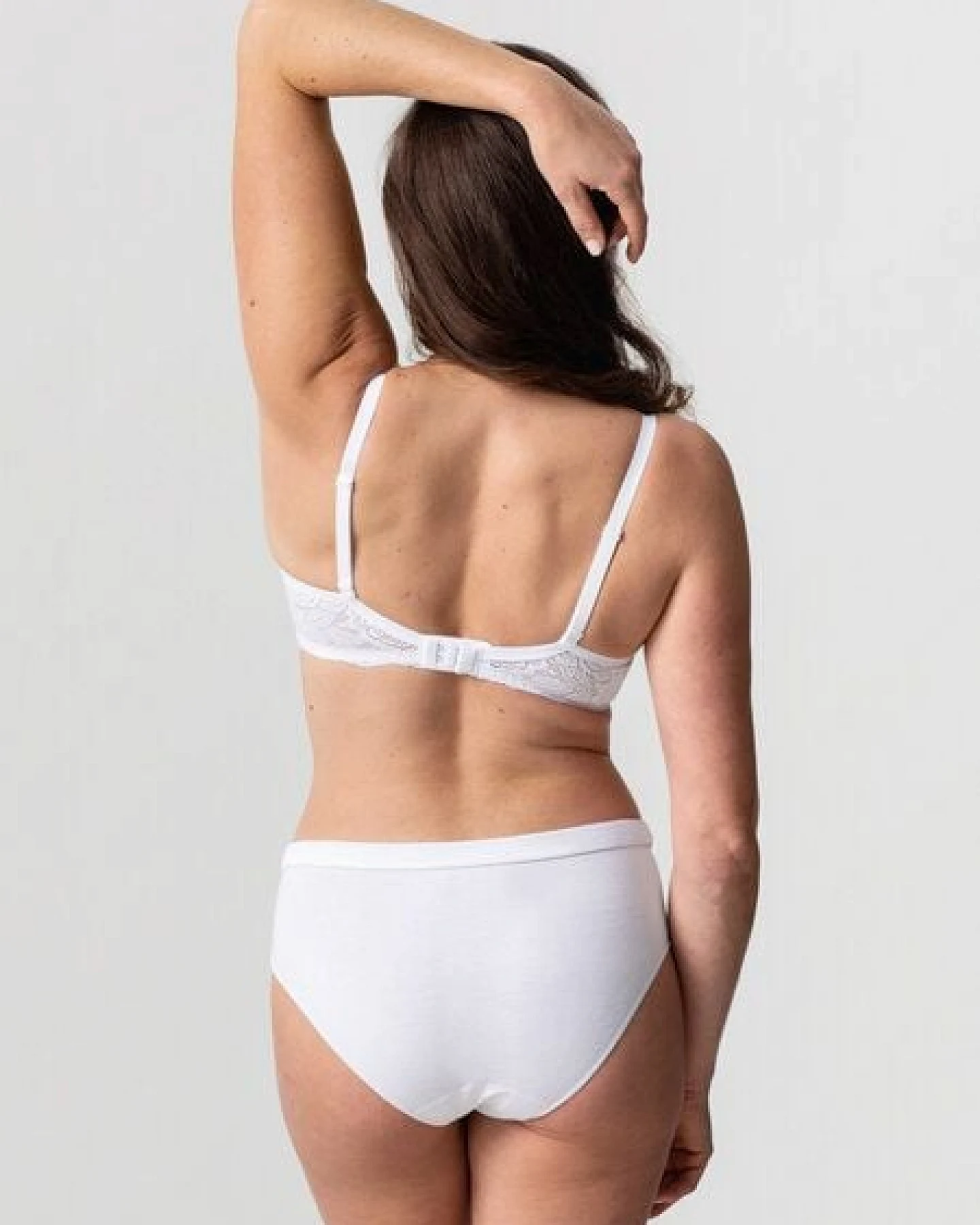 erlich textil Elisabeth bügelloser BH mit Spitze aus Bio-Baumwolle, made in Europe – Ansicht 4