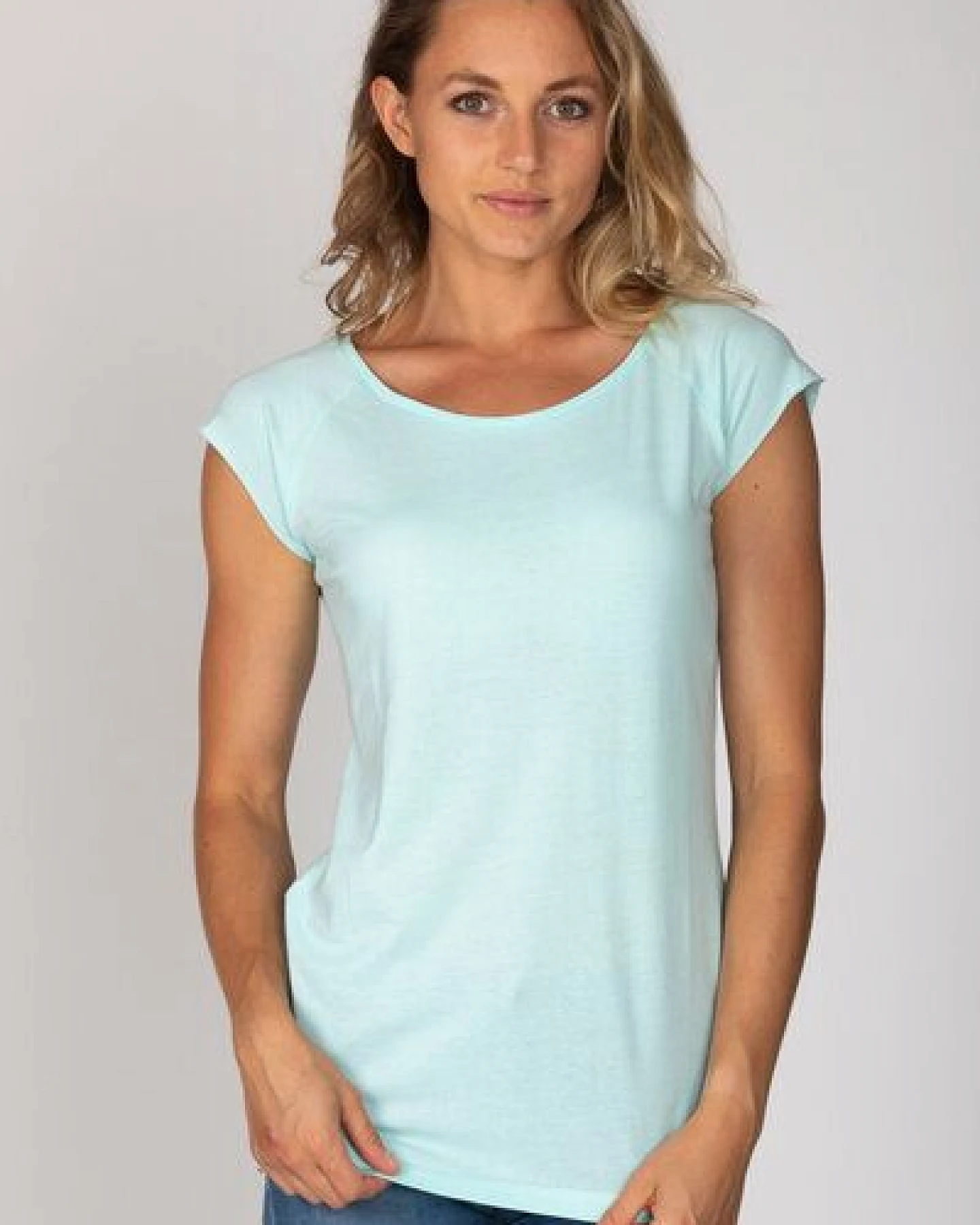Brandless Basic Bio-T-Shirt Rundhals (Ladies) Nr.3 – Ansicht 2