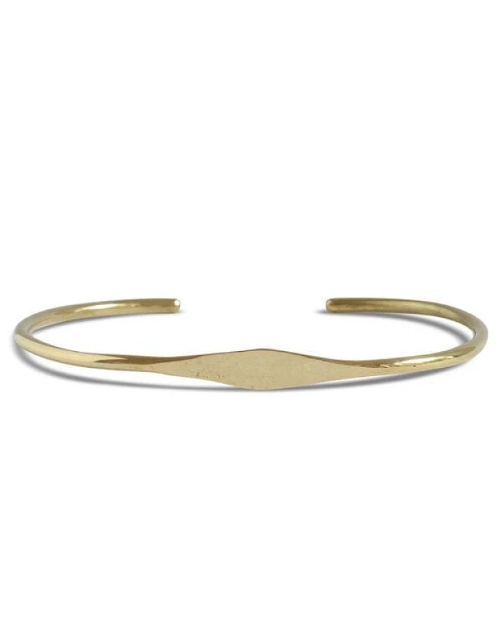 ting goods Armreif Flat Rhomb, Messing