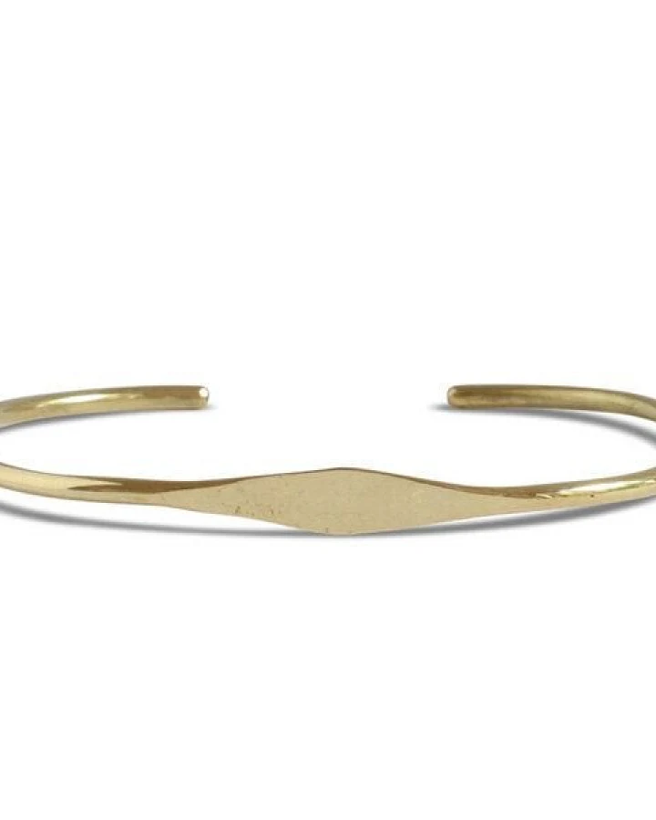 ting goods Armreif Flat Rhomb, Messing