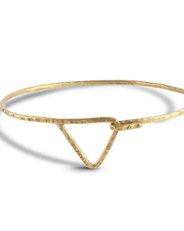 ting goods Armreif Triangle, Messing