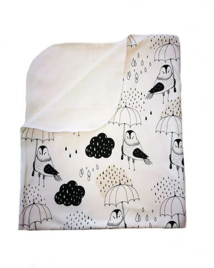 ege organics Igi Babydecke Biobaumwolle Erstlingsdecke 85x100cm