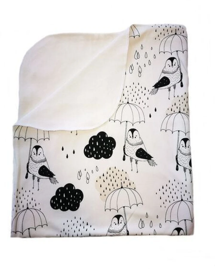 ege organics Igi Babydecke Biobaumwolle Erstlingsdecke 85x100cm