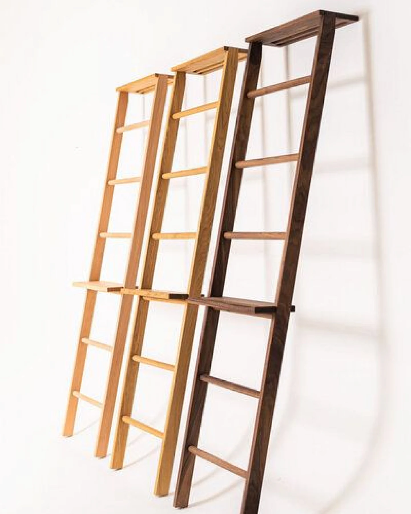 kleiderleiter_de Kleiderleiter Natur 171 cm aus Massivholz (Eiche, Buche, Nussbaum oder Zirbe) – Ansicht 2