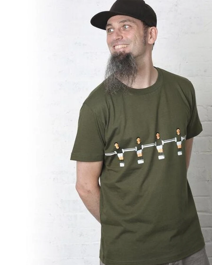 T-Shirtladen-Marktstrasse GmbH Kicker oliv Boy-T-Shirt