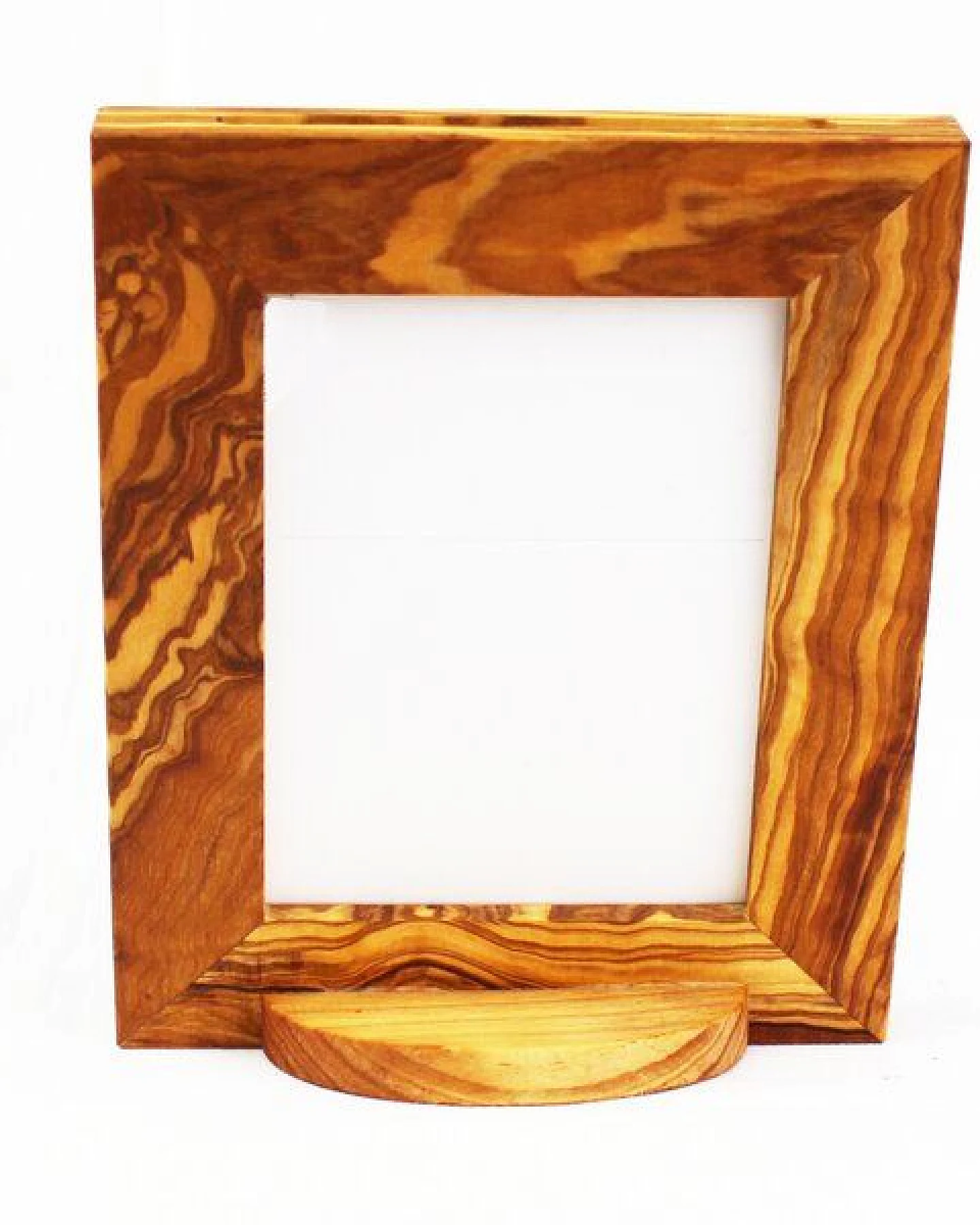 Mitienda Shop Bilderrahmen aus Olivenholz 11,5cm x 8,5cm Fotorahmen – Ansicht 2