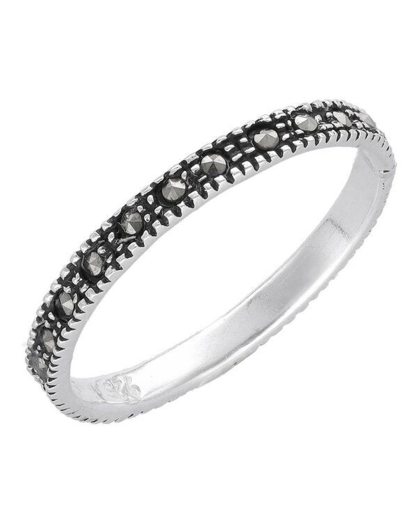 pakilia Silber Ring Pyrit Fair-Trade und handmade – Ansicht 3