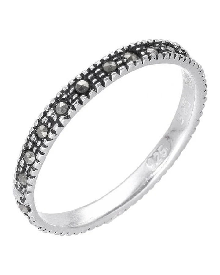 pakilia Silber Ring Pyrit Fair-Trade und handmade