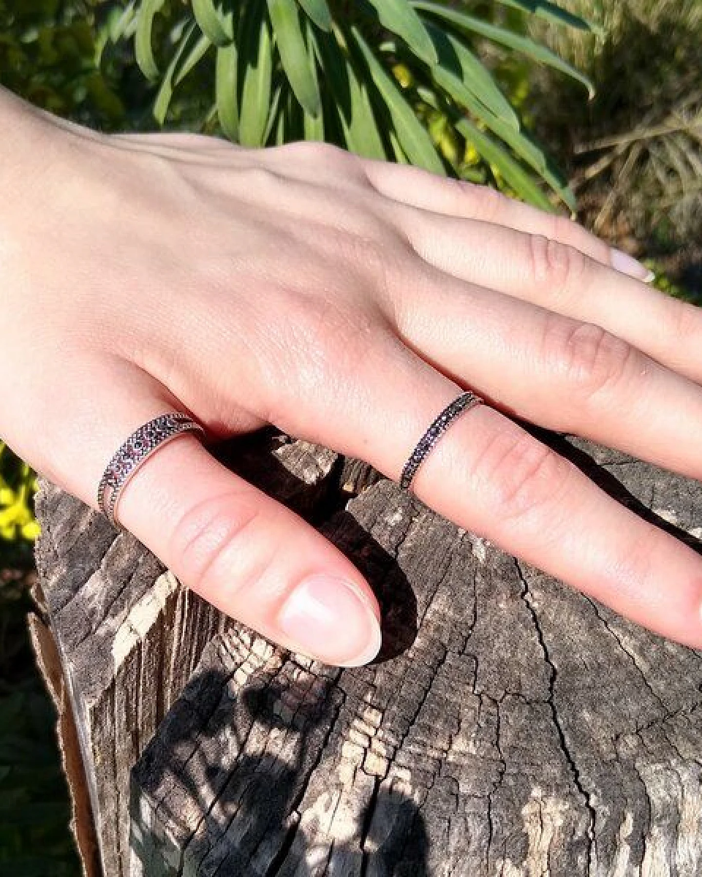 pakilia Silber Ring Pyrit Fair-Trade und handmade – Ansicht 2