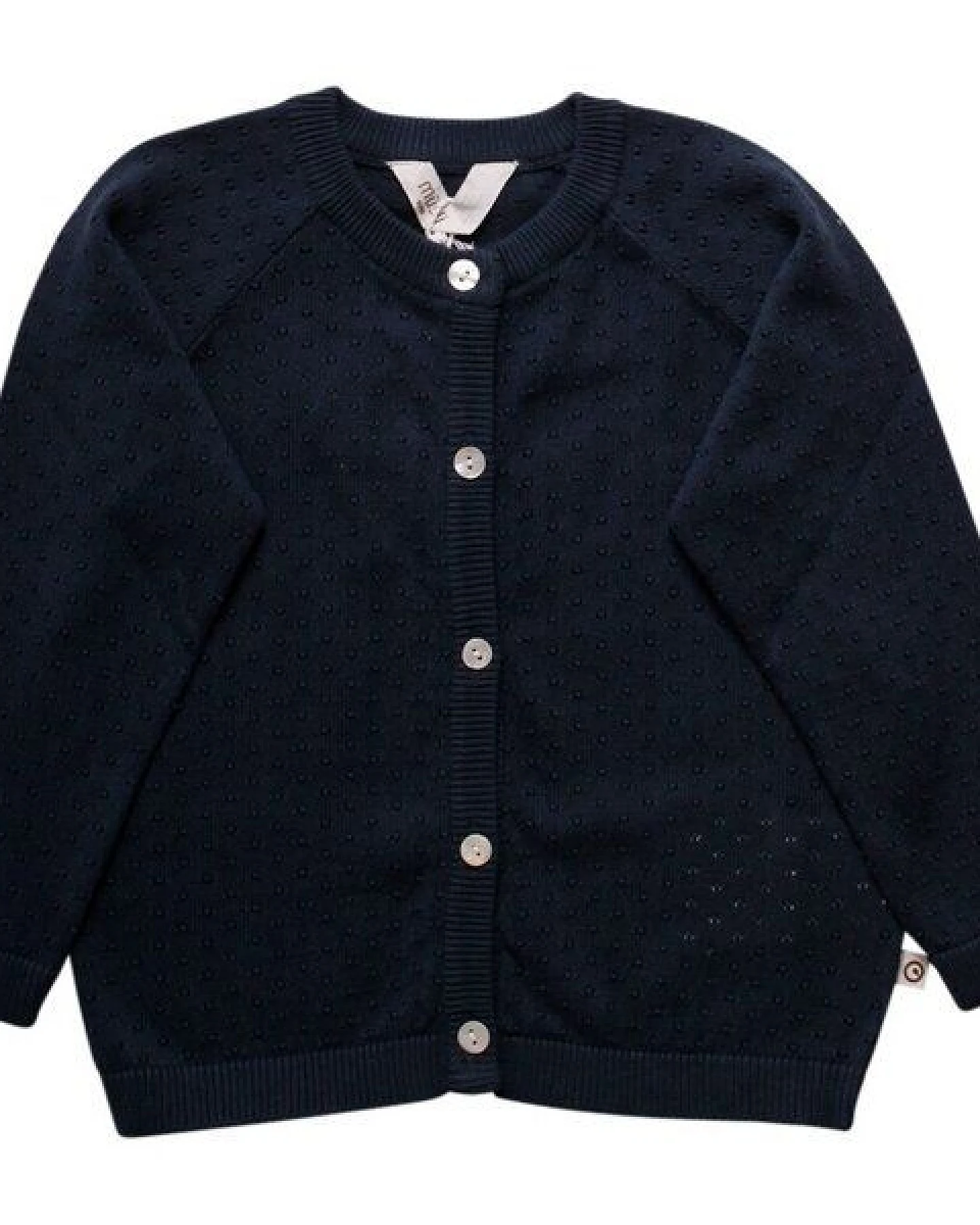 Müsli by Green Cotton Unisex Baby Strick Cardigan unisex * midnight * – Ansicht 2