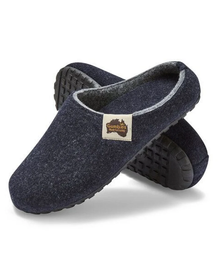 GUMBIES Slipper, Navy-Grey - Hausschuhe für Herren