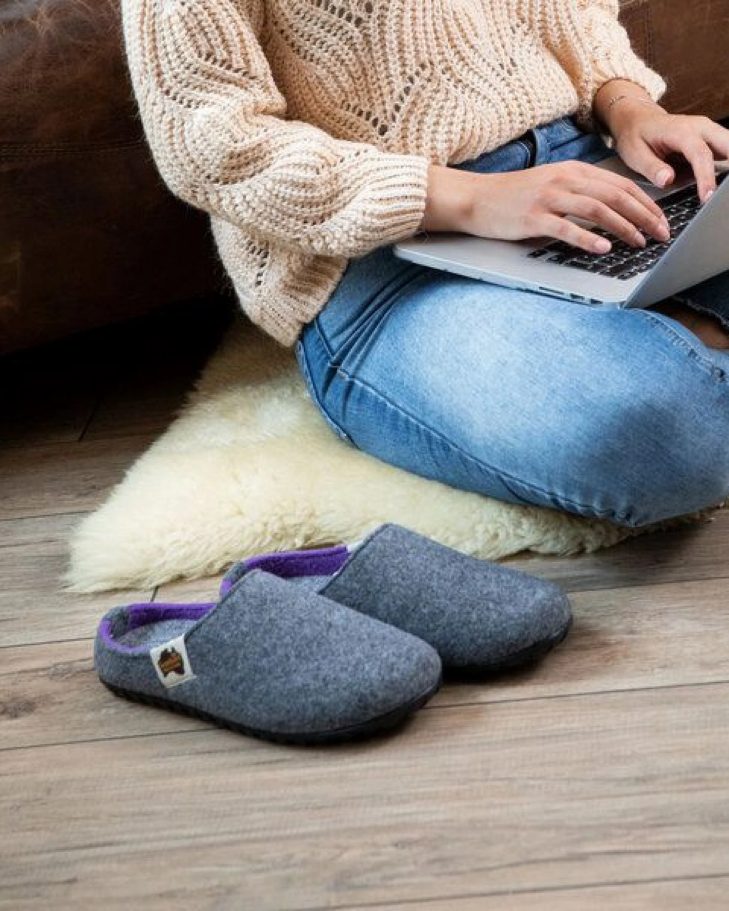 GUMBIES Slipper - Kuschel warme Puschen für Damen – Ansicht 3