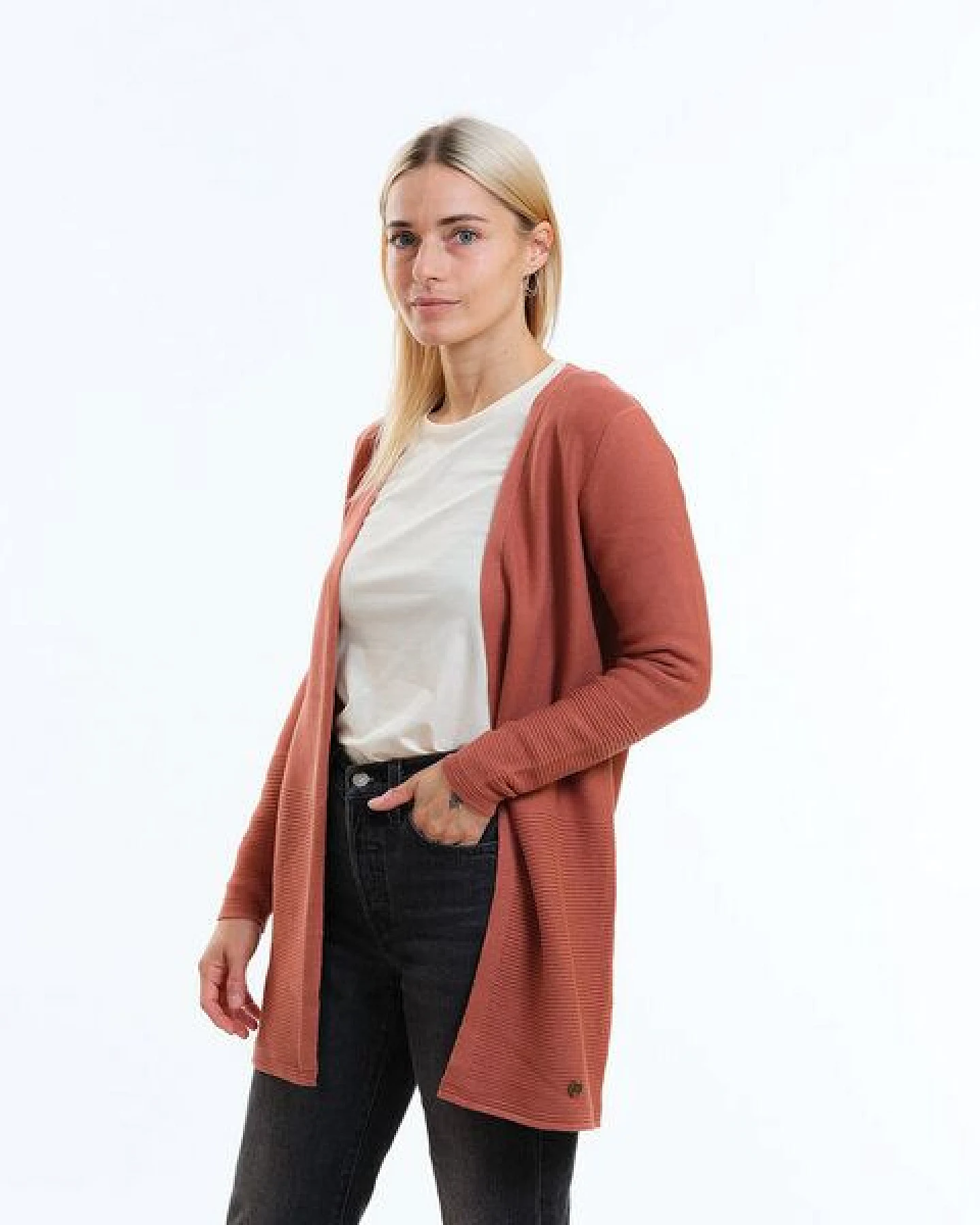GARY MASH Cardigan Libby aus Feinstrick – Ansicht 3