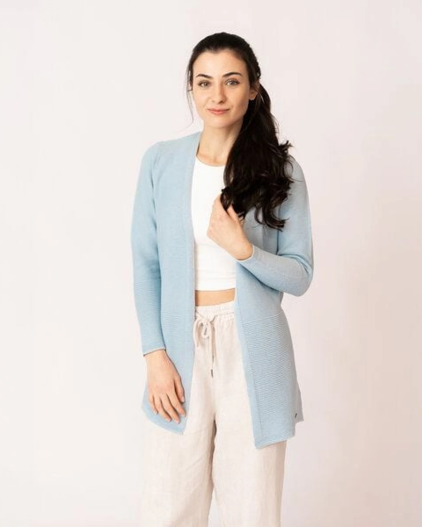 GARY MASH Cardigan Libby aus Feinstrick – Ansicht 4