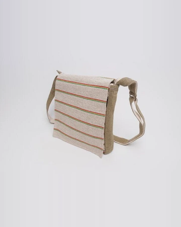 Himal Hemp HH Umhängetasche JAMAICA aus Baumwolle/Recycle Rice Bag