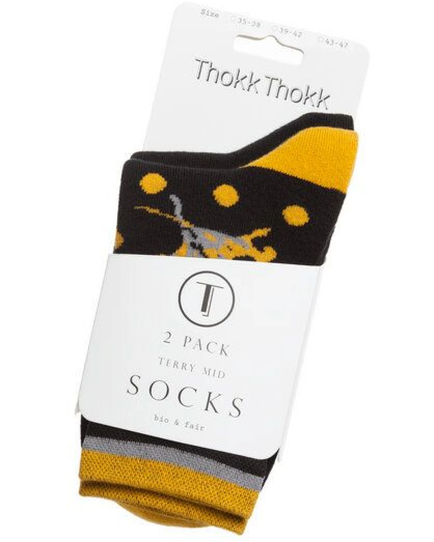 ThokkThokk Socken Warm Mittelhoch 2er Pack Bio – Ansicht 2