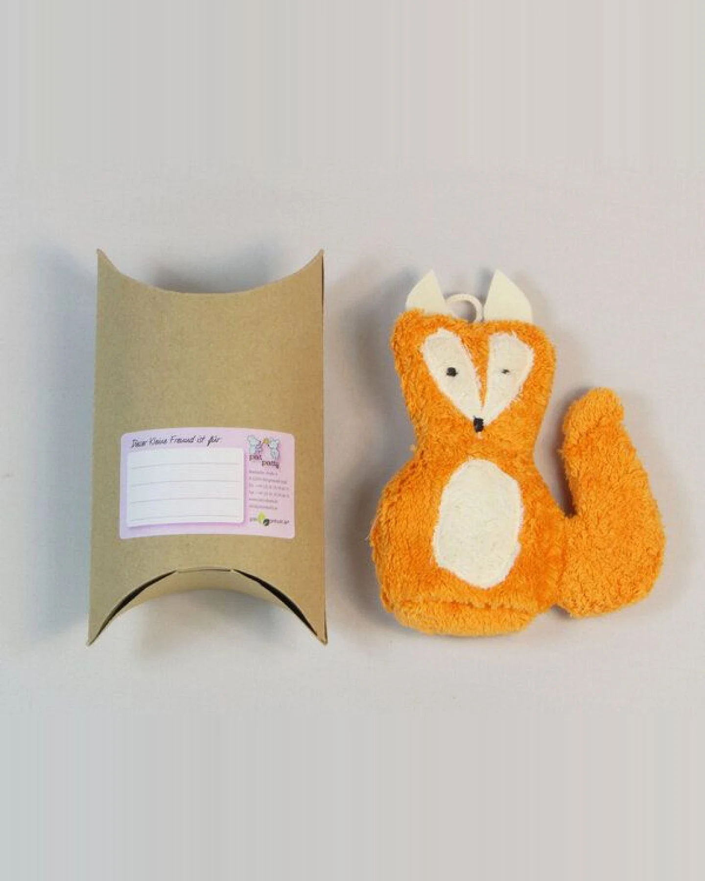Pat und Patty Lavendelkissen "Fuchs", Lavendel/Dinkelkörner Kissen ,Farbe: orange (FUM-6) – Ansicht 3