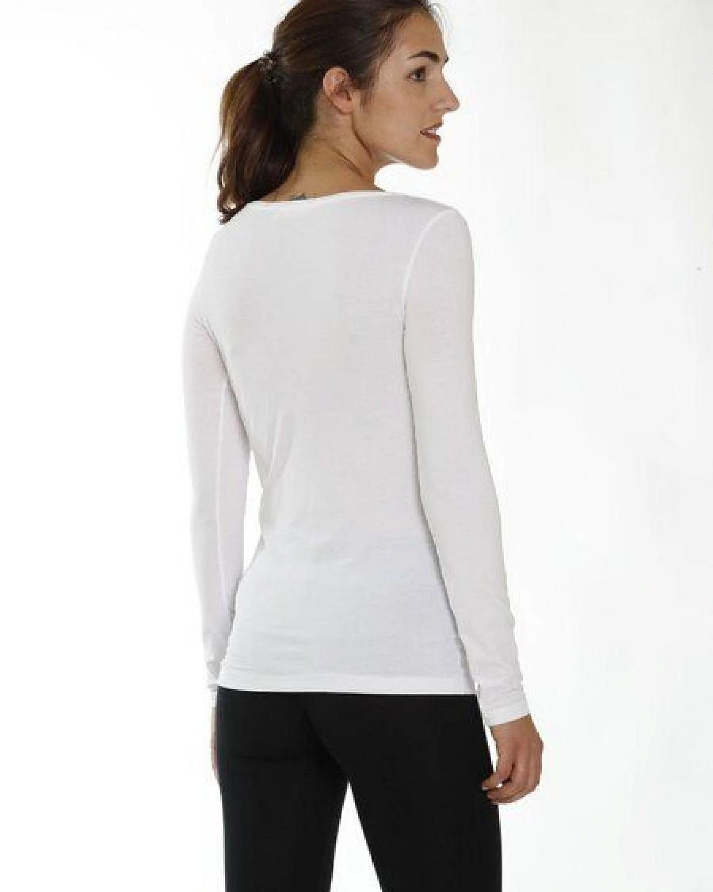 CORA happywear Damen T-Shirt aus Eukalyptus Faser "Mati" – Ansicht 3