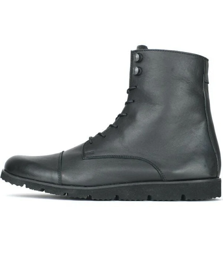 SORBAS '90 All Black Lederboots