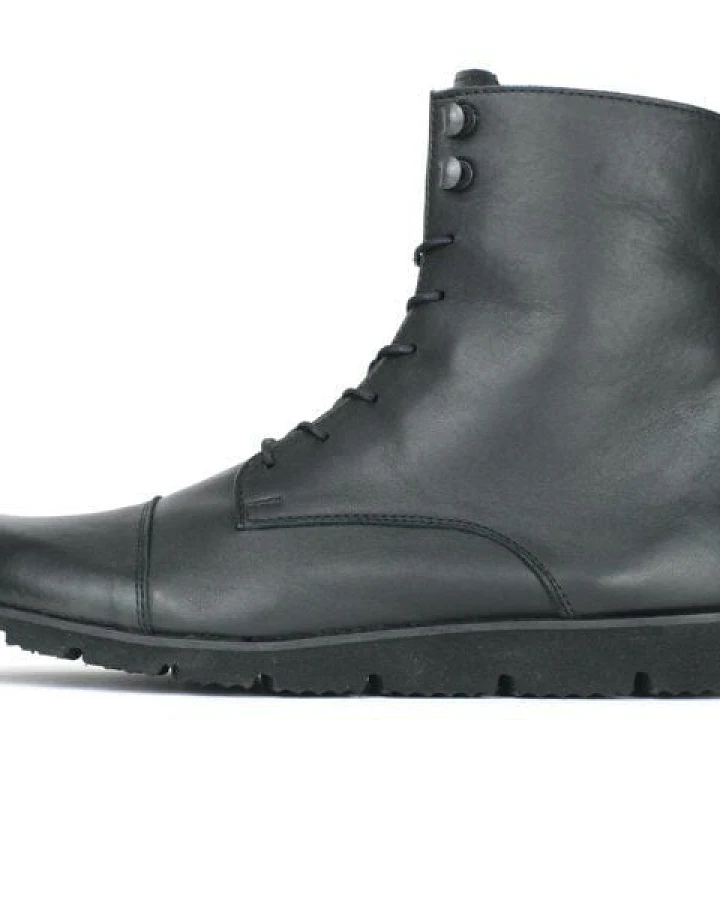 SORBAS '90 All Black Lederboots