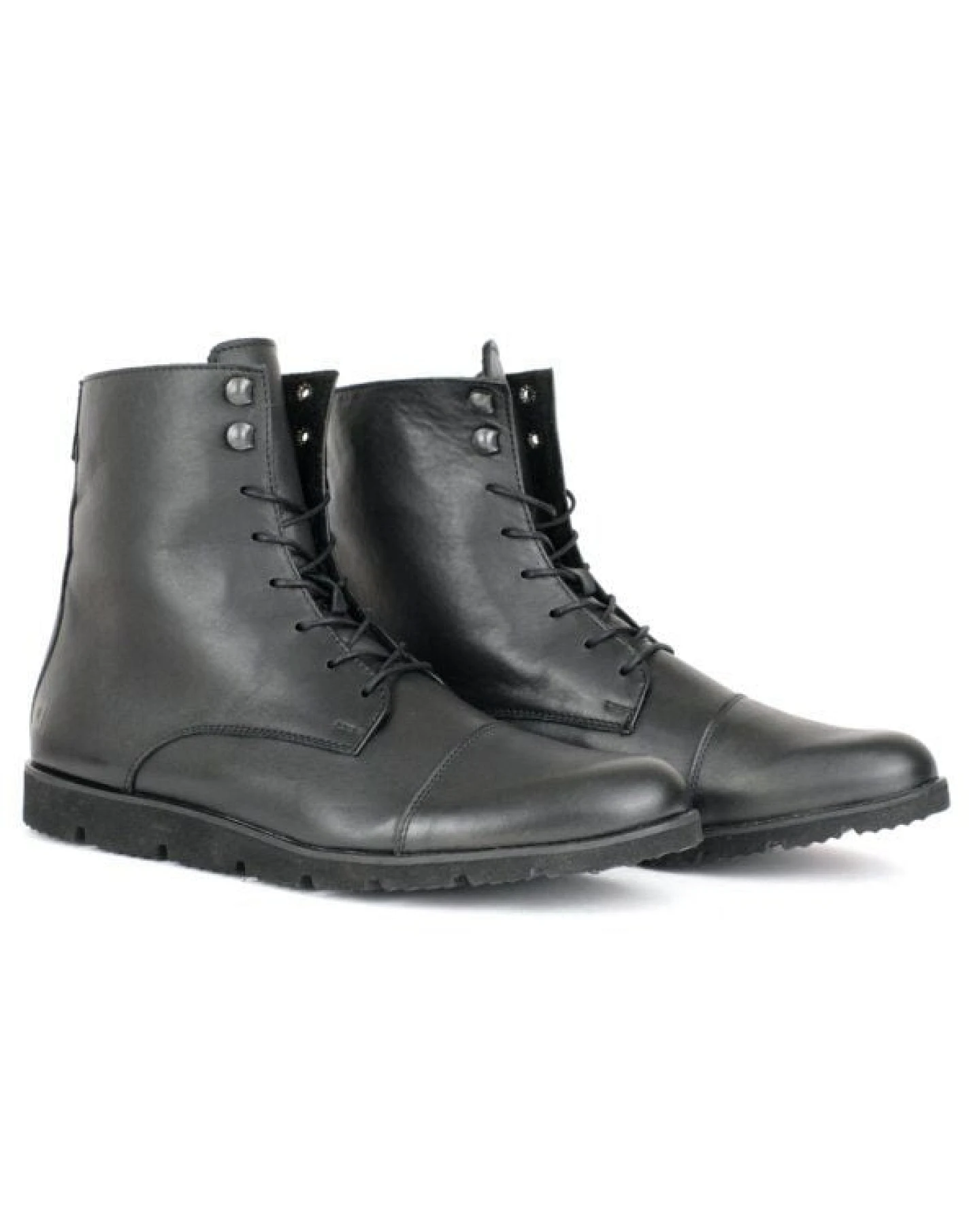 SORBAS '90 All Black Lederboots – Ansicht 4