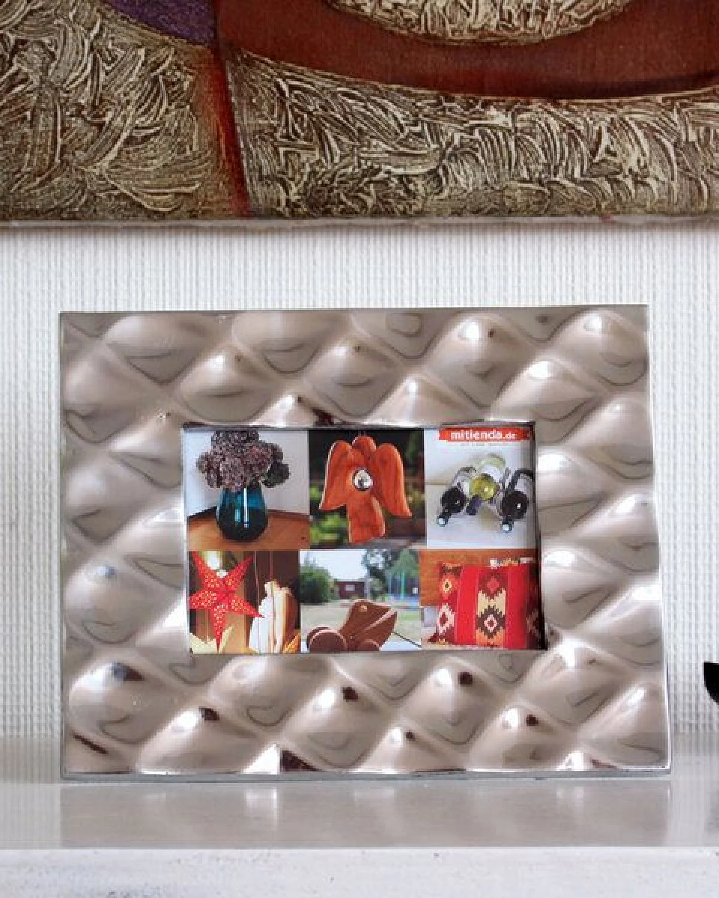 Mitienda Shop Bilderrahmen silberfarben "Bogota" 24,5 x 19,5 Fotorahmen – Ansicht 2