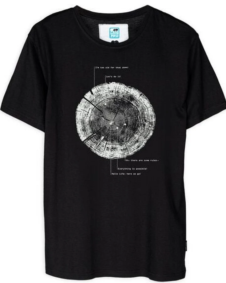 GARY MASH T-Shirt Liferings aus Biobaumwolle