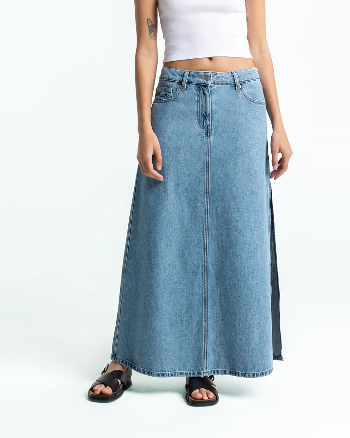 Kings of Indigo Damen vegan Rock Amirah Blue Reef Mid
